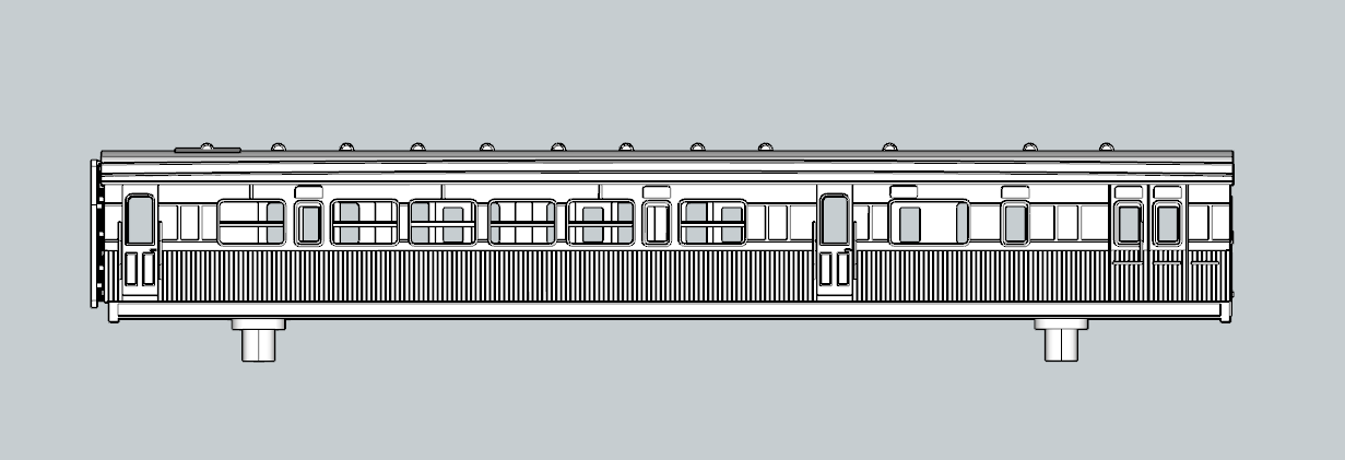 (image for) SECR Continental 5 cmpt R0 First Saloon Brake - d551